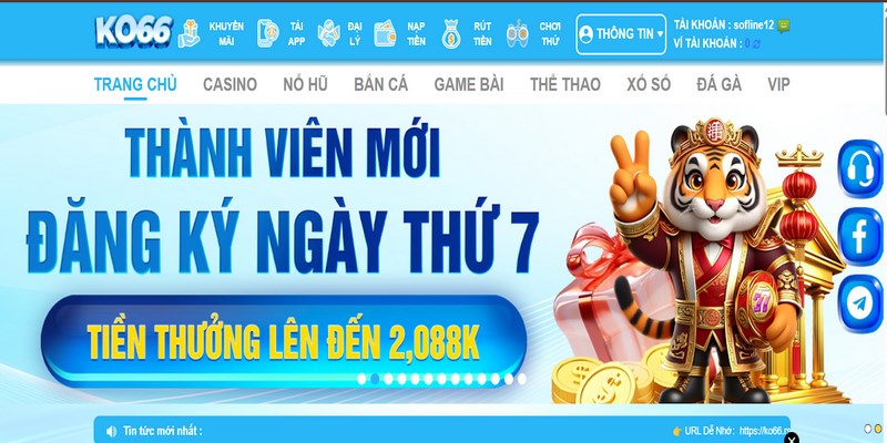 Thành viên mới tặng 2088K để thoải mái chơi game ngay lập tức